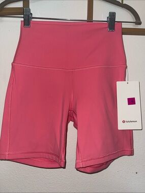 lululemon athletica High-Rise Hot Pink Bike Shorts